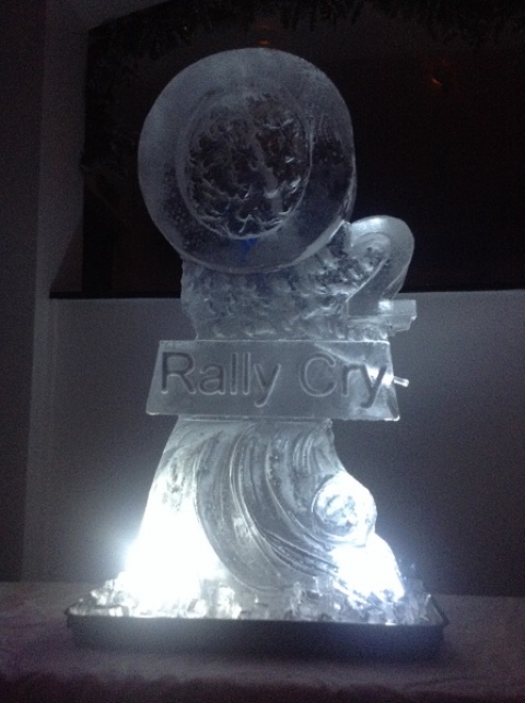 O2 Telefonica Vodka Luge from Passion for Ice