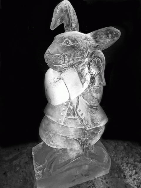 White Rabbit Vodka Luge from Passion for Ice